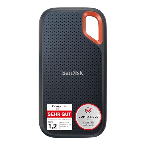 SanDisk Extreme Portable SSD 2 TB Schwarz: Amazon.de: Computer 