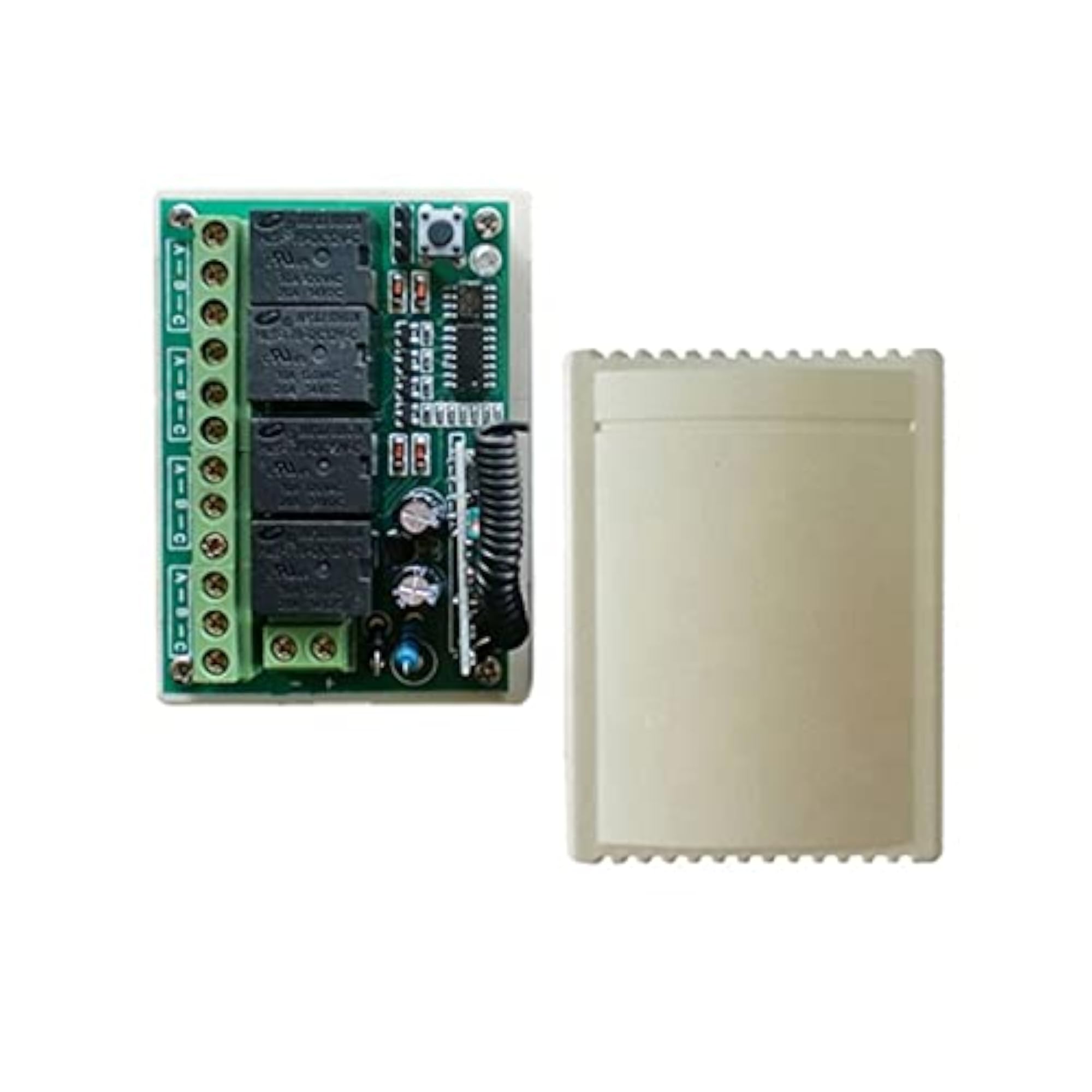 4 CH 12V DC Wireless Relay Remote Control Switch