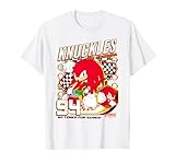 Sonic The Hedgehog Knuckles The Echidna 94 Racing Poster T-Shirt