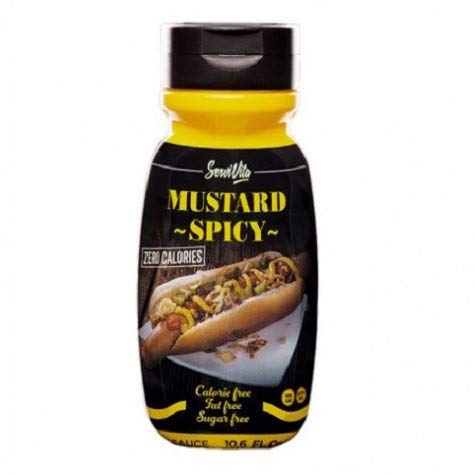Salsa Mostaza Picante 0% Servivita 300 Ml