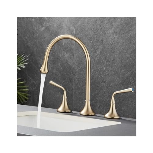 Robinet lavabo 3 trous rotatif pour éliminer les éclaboussures