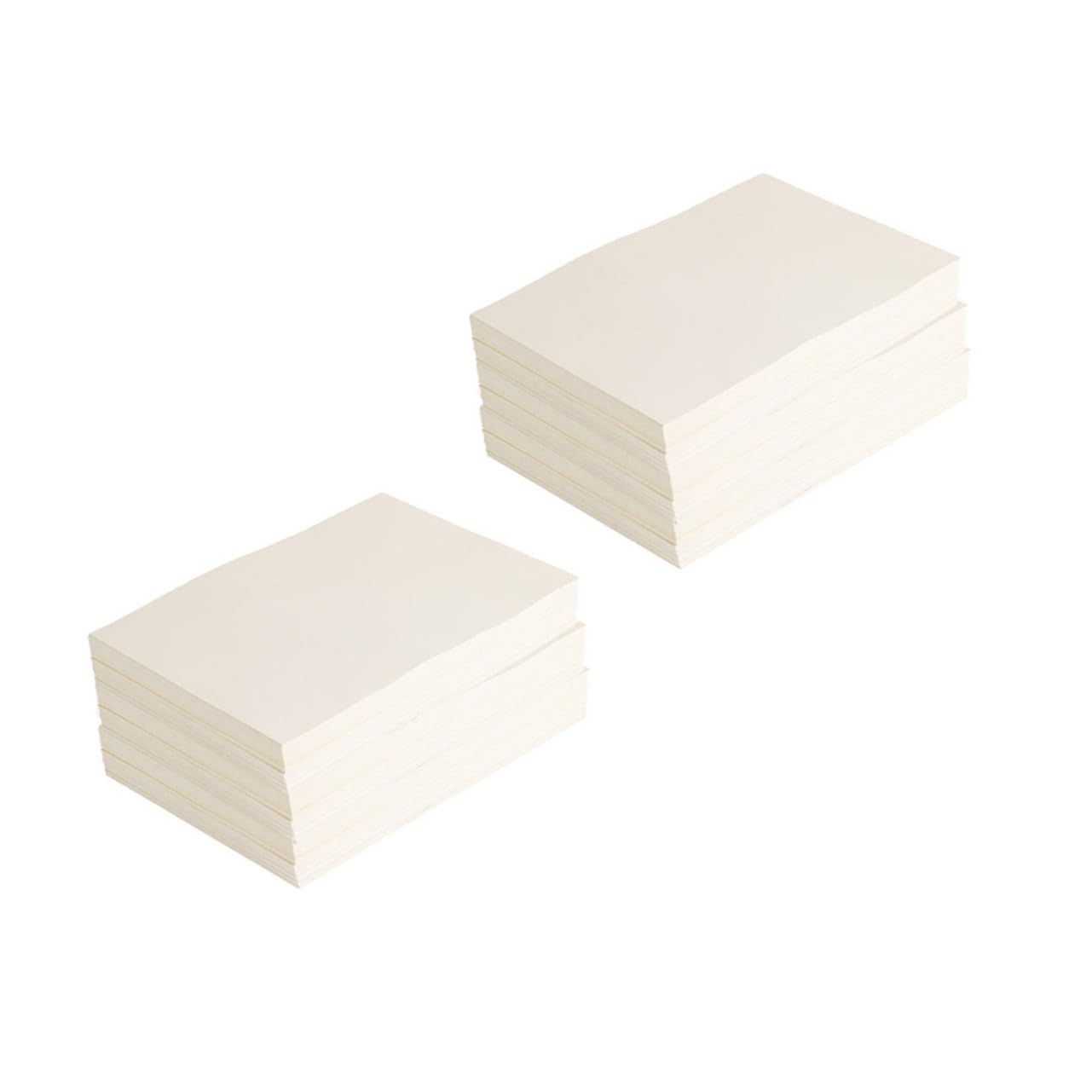 Hohopeti Papier à Dessin pour Garçon et Filles et Étudiants 60 Feuilles Blanc Facile à Transporter en Pâte à Papier pour Dessin et Croquis la Maison Classe
