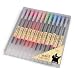 MUJI Style Gel Pens [0.5mm] 12 Colors Pack by Naughty