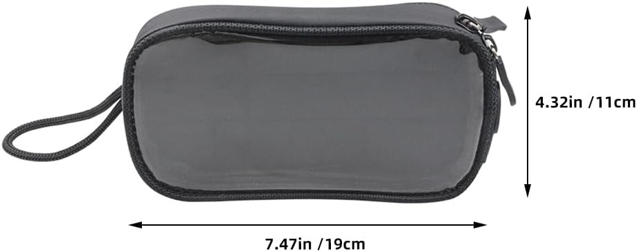 Ciieeo Waterproof Magnetic Motorcycle Tank Bag with Transparent Touchscreen Window 7.48X4.33X0.98In Easy Install Multi-Functional Motorbike Riding Pouch