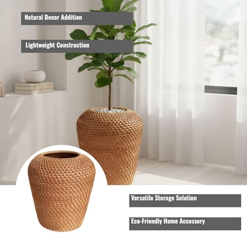 Vase tressé incassable pour sublimer vos fleurs séchées sans risque - 6