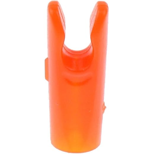 CALANDIS 10 Pcs Plastic Arrow Nocks Orange