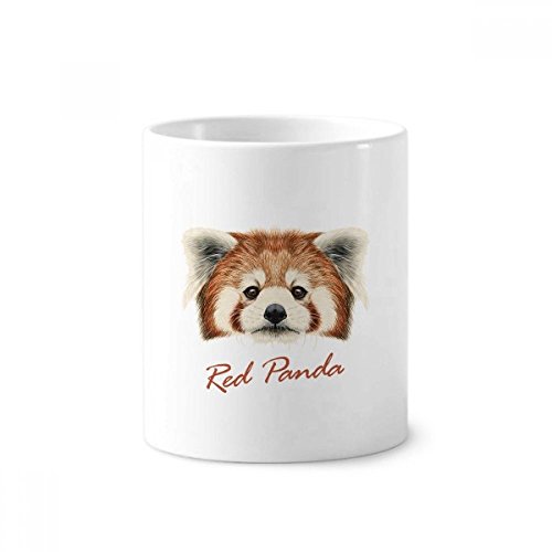 Mug panda céramique blanc 350 ml pour organiser un bureau encombré de fournitures
