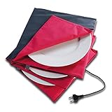 IDEALES AROMA - Tellerwärmer zum Voranrichten und Dekorieren von Speisen auf optimal vorgewärmten Tellern für einen ganz besonderen Geschmack und ein ideales Aroma wie im Gourmet-Restaurant