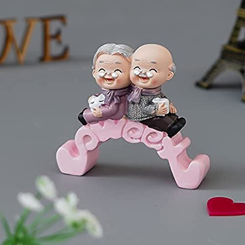 Image of AUGEN Polyresin Love Idol Statue Showpiece for Home Decor Decoration and Gifting (7532-C4, 7.5cm)