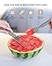 CripsTaste Watermelon Fork Cutter Slicer Tool, 2-in-1 Stainless Steel Fruit Cutter Melon Slicer Cutter Tool, Watermelon Cutting Tool for Home Party Camping Kitchen Gadget