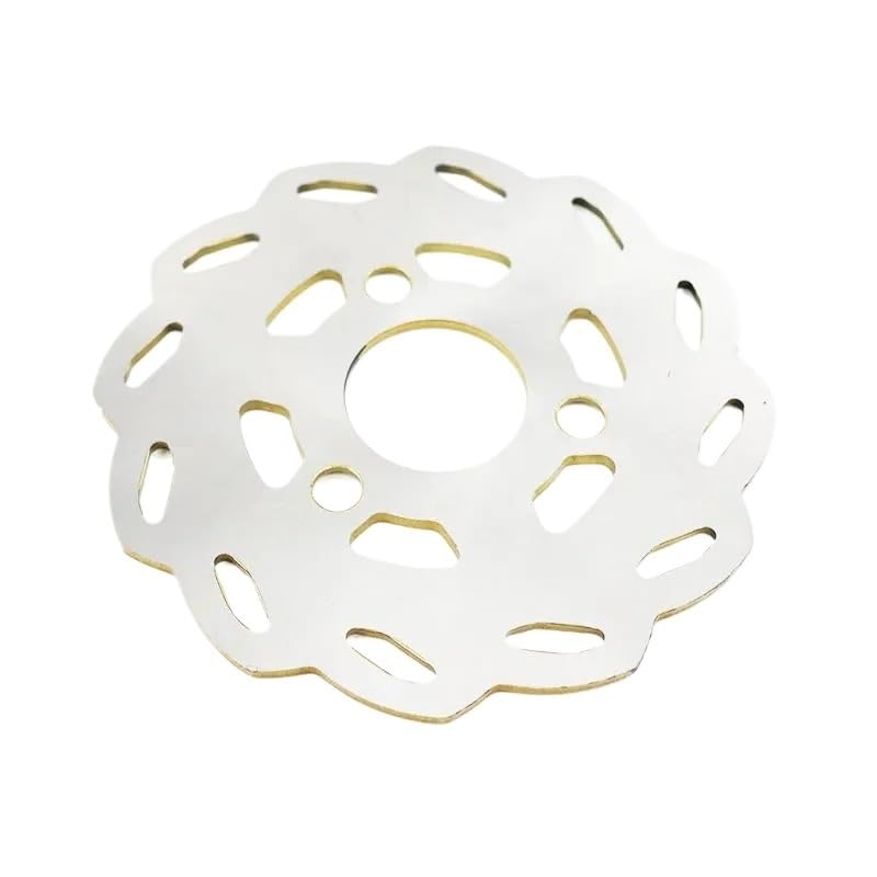 Disque de frein 155 mm robuste à 3 trous assurant un freinage précis de pit bike