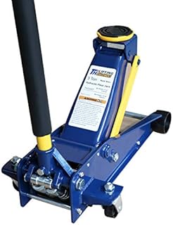 Aain® Heavy duty 3 Ton Floor Jack, Steel Hydraulic Service Jack Quick Rise With Double Pump Quick Lift, Blue HT3300