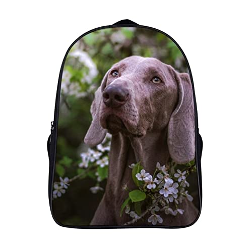 Sac à dos d'école style chien 3D pour la rentrée scolaire des enfants et voyages