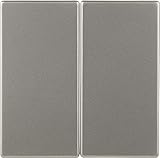 REV 0230422306 Futura, Abdeckung Serienschalter / Wechsel-Wechselschalter, platin