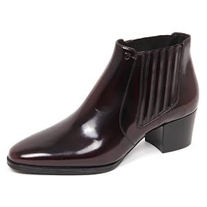 Tod's Tod's E2952 Tronchetto Donna Bordeaux Scarpe Boot Shoe Woman Tod's Tod's E2952 Tronchetto Donna Bordeaux Scarpe Boot Shoe Woman