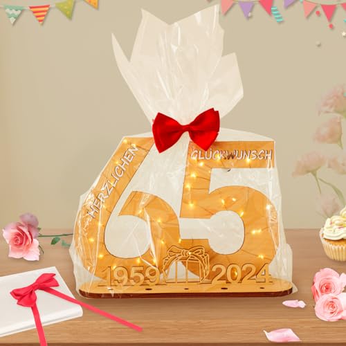 Lustige Kosmetiktasche Zum 65. Geburtstag – Geschenkidee Für Frauen, Oma, Freundin Oder Kollegen