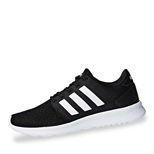 adidas Dam Qt Racer träningsskor, Svart Negbas Ftwbla Carbon 000-39 1/3 EU