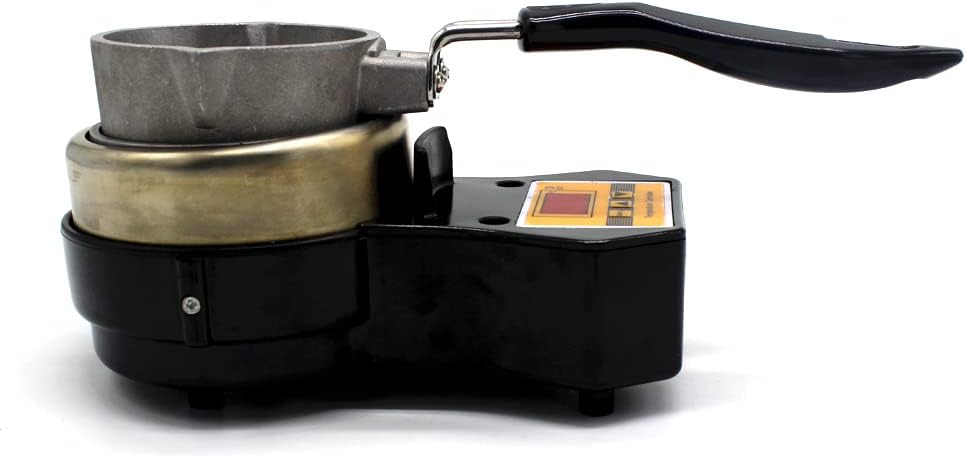 Dimatteo Lead Melting Pot for Fishing Sinker Mold, Fishing Jig Mold, Capactity: 1680g/60oz Power: 1500w Voltage: 110v, Silvery