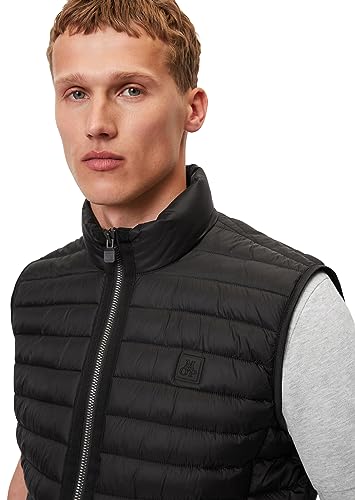 Marc OߴPolo Herren Steppweste Übergangsjacke wasserabweisend, Schwarz (Black), XS – Ansicht 5