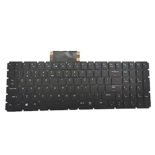 Clavier de rechange pour Acer Predator PT515-51 noir disposition États-Unis