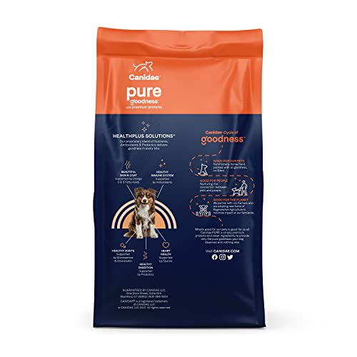 Canidae Pure Real Salmon & Barley Recipe Adult Dry Dog 4 Lb #TOP7