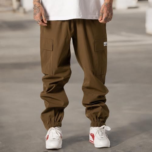 Pro Club Men's Nylon Cargo Pants