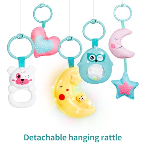 image for TEMI Baby Gym Toys & Activity Play Mat, Kick and Play Piano Gym Center