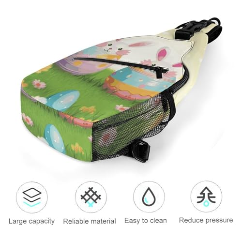 Bolso bandolera casual deportivo para hombro y pecho miniatura 5