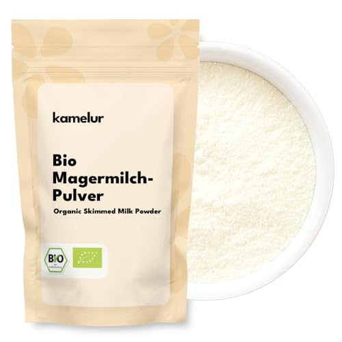 Kamelur Bio Magermilchpulver (1kg) - Milchpulver aus deutscher biologischer Landwirtschaft