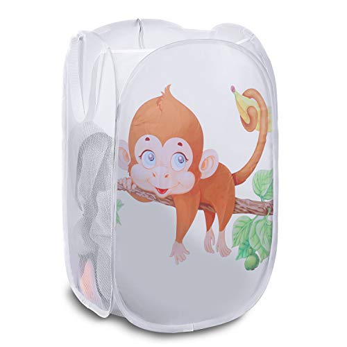 House again strong mesh pop-up laundry hamper, quality laundry ba…