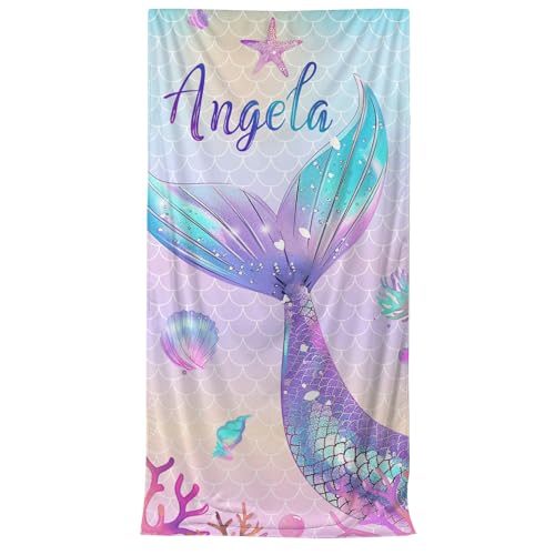 XNBTIM Telo Mare Personalizzato in Microfibra - Grande Spugna...