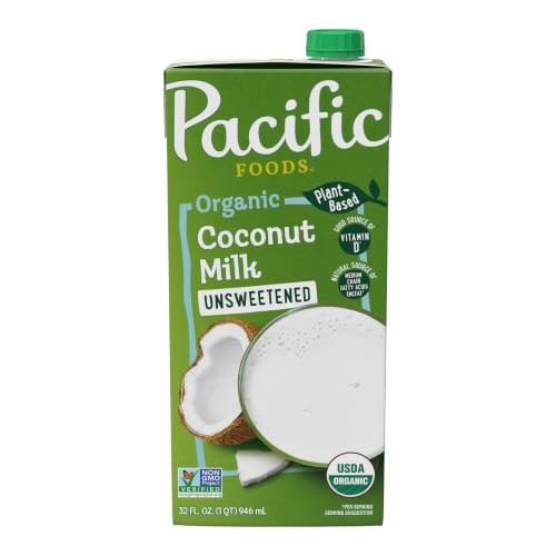 Image of Pacific Foods Organic Unsweetened Coconut Milk, 32 Fl Oz