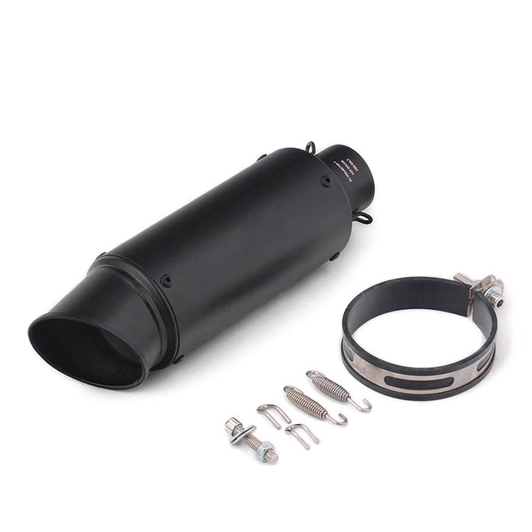 Uniwersalny 60 mm motocykl rura wydechowa akcesoria do motocykli reduktor szumów tłumik tłumik tylny rura tylna Refit DB Killer do ATV Pit Bike Scooter do Z250 ZX6R R6 GSX1000 (czarny 4)