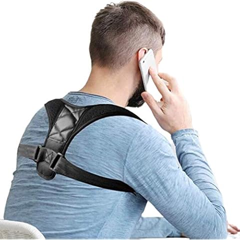 Adjustable Therapy Posture Corrector Clavicle Support Back Brace Shoulder Belt Cover