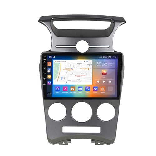GOHEXA Android 13 Radio Coche Pantalla de 9 Pulgadas Radio 2 DIN para KlA Carens 2007-2011 con Carplay Inalámbrico/Android Auto Bluetooth/WiFi/GPS/FM/RDS/USB+AHD Cámara (Size : M300S(3G+32G))