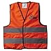 The Big Dig Toy Safety Vest Orange