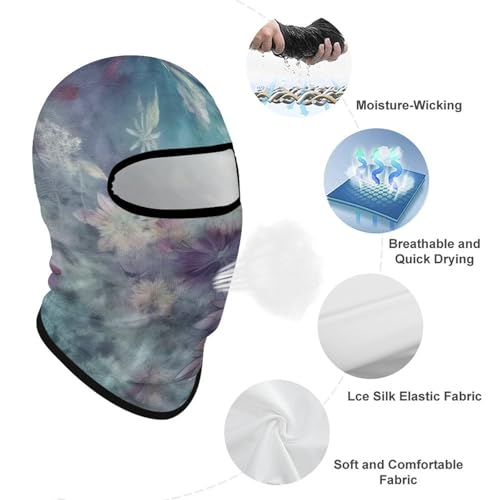 Balaclava Ski Mask Balaclava Face Mask Full Face Cover Sun Protection Hood and Green Summer Cooling Neck Gaiter Cycling Balaclavas UV Protector Sun Head Cover for Men Women miniatura 3