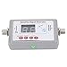 Strength Meter, High Sensitive Satellite Finder, TV Antenna Finder with Display, LNB to REC Connector, 950-2150 MHz Frequency, Small Size and Lightweight