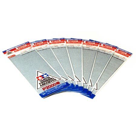 TAMIYA America, Inc Finishing Abrasives, P400 (3), TAM87054