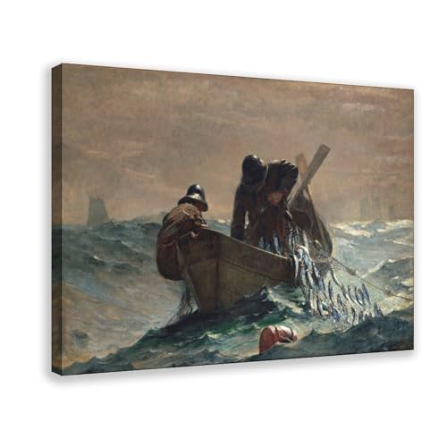 Winslow Homer The Herring Net toile marine pour sublimer la décoration de votre salon