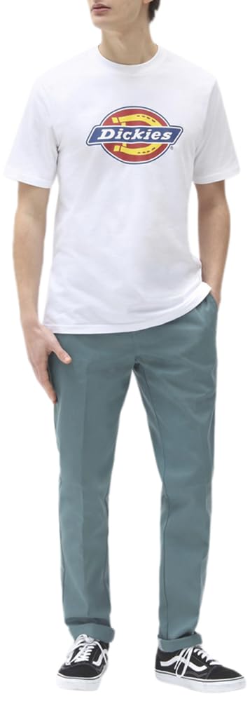 Dickies Icon Logo Tee White