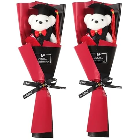 jojofuny Graduation Bear Bouquet Cover