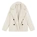 SHOBDW Mujer Chaqueta para Mujer de Moda Sólida Chaqueta Casual Otoño Invierno...