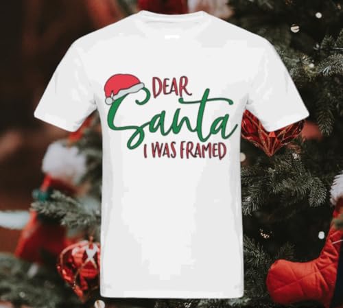 Queen Unique Santa I Was Framed Christmas Holiday Child/Youth T-Shirt2