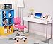 GreenForest Kids Desk Chair, Teens Computer Chair, Pink, Modern, Low Back, Armless, Swivel, Office Chair, 15.2