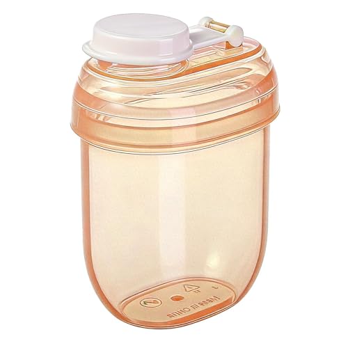 Formula Container Home - Airtight Powder Dispenser for Feeding | Leakproof Food Storage Holder with Measurement Compartments, Sealed Container for Kitchen Travel Refrigerator Use