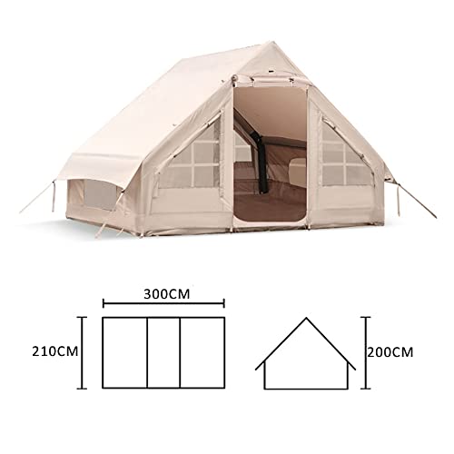 Carpa inflable para 3-5 personas, fácil armado y impermeable miniatura 2