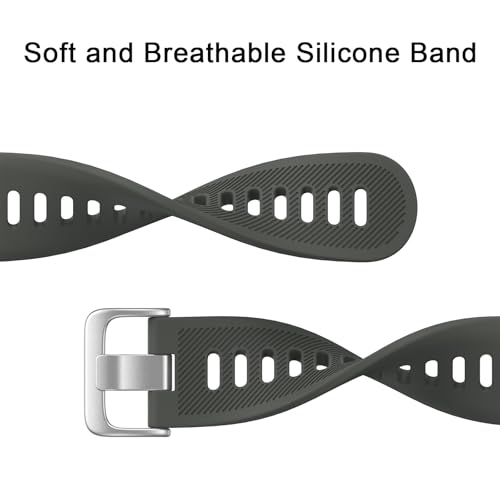 Image of Tobfit Straps Compatible with Garmin Vivoactive 5 /3,Venu Sq /Venu Watch Band for Women Men, 20mm Soft Silicone Sport Strap for Garmin Vivoactive 3 /5, Vivomove HR, Forerunner 245 /645 Music