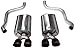 CORSA 14169BLK Axle-Back Exhaust System