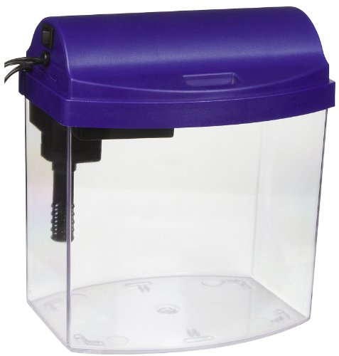 Aqueon Aqueon 01204 1-Gallon Mini Bow Aquarium Kit, Blue